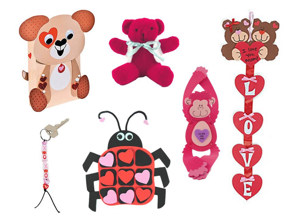 Valentine's Craft Kit for Kids - Carefree Crafts